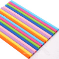 Reusable Silicone Straws Drinking Straws Smoothie Straws with Cleaning Brushes
BPA Free Reusable Folding Drinking Straw, Food Grade Custom Silicone Straw